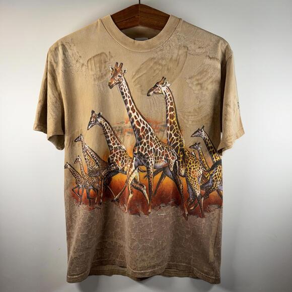 Other - VTG 90’s Rainforest Cafe California Giraffe Graphic T-Shirt - M
